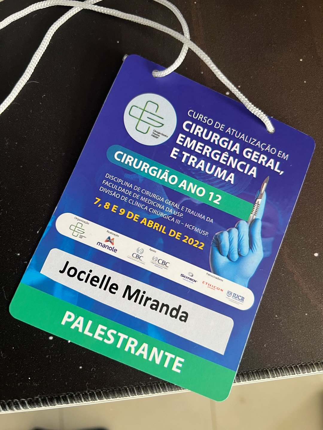 Dr. Jocielle Miranda - Trabalho Científico